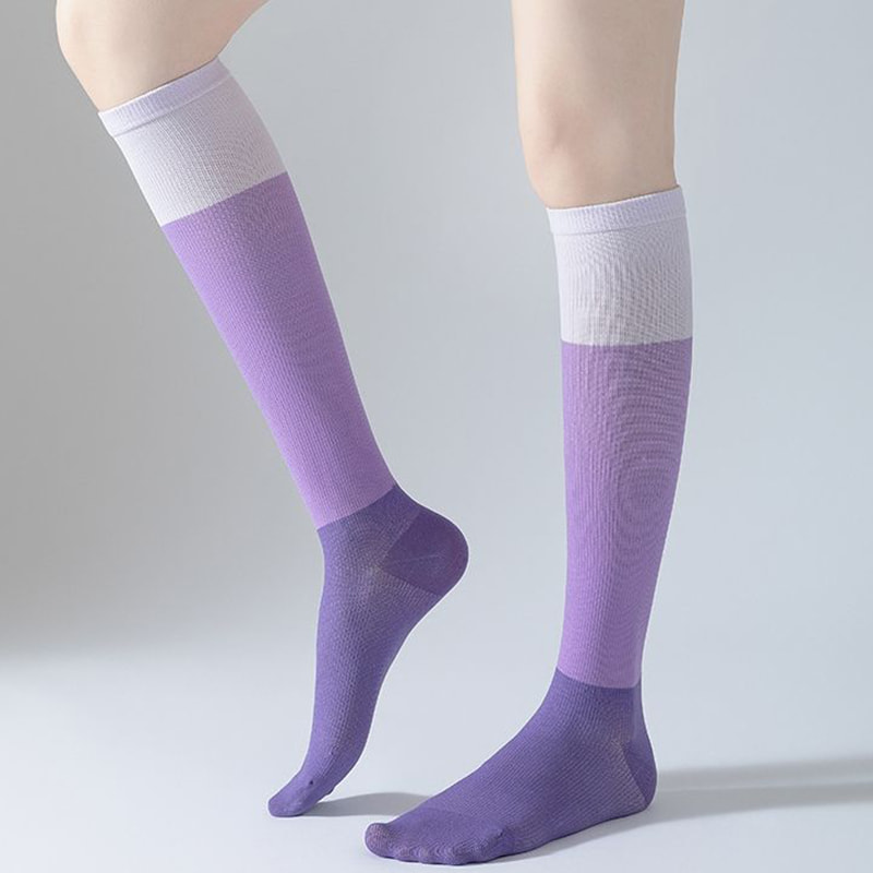 Calcetines de compresión muscular para ejercicio de presión fuerte, calcetines de presión profesionales antibacterianos para correr, mujeres, saltar la cuerda, Fitness, ciclismo, escalada de montaña, calcetines de presión