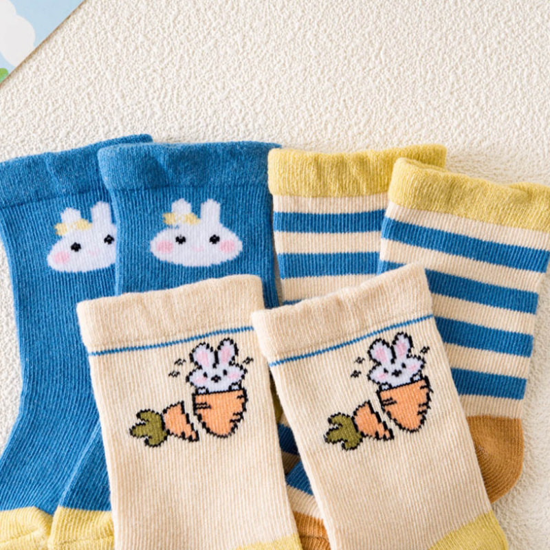 Calcetines para niños, calcetines de tubo, calcetines de algodón para bebés, calcetines para bebés para niños y niñas, calcetines para bebés de primavera y otoño